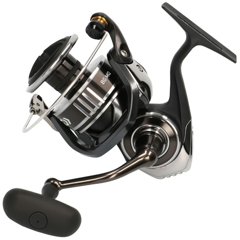 Daiwa BG MQ Spinning Series - Front Drag Reel, Black, 3000D-XH